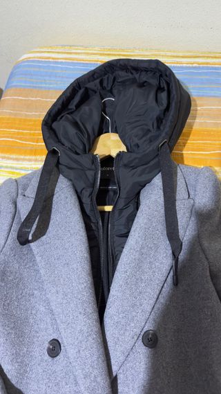 Abrigo largo gris Tintoreto