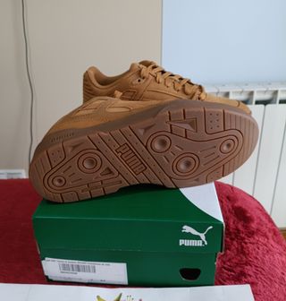 Zapatillas Puma Piel Nobuk Camel Talla 39