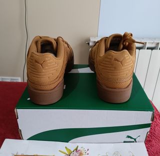 Zapatillas Puma Piel Nobuk Camel Talla 39