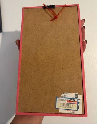 Quadretto decorativo farfalla e fiore