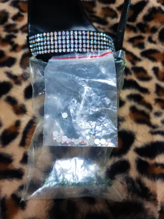 Sandalias Swarovski Tacón Alto Brillantes