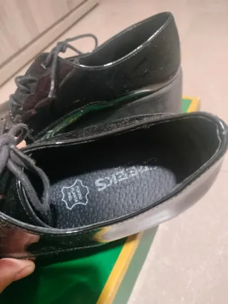 Zapatos charol y piel mujer