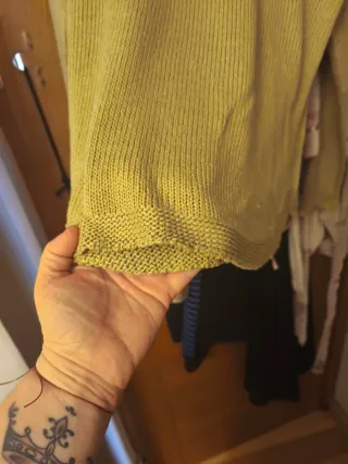 Jersey Sfera Mujer Talla M Beige Dorado