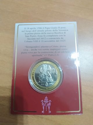 Medaglia V Centenario San Pietro Vaticano