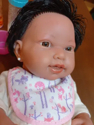 Muñeca Bebé Antonio Juan + Accesorios