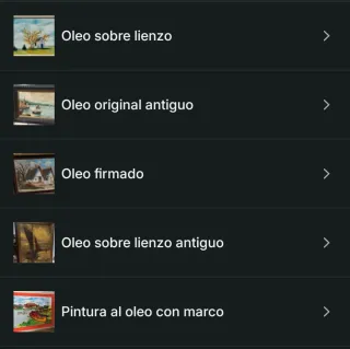 Lote cuadros sos1usd