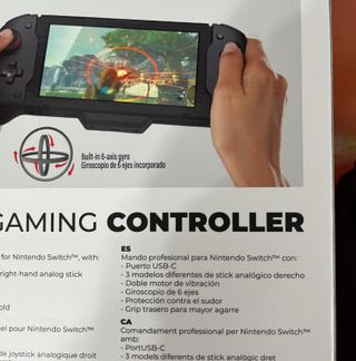 Mando Pro Nintendo Switch, consola