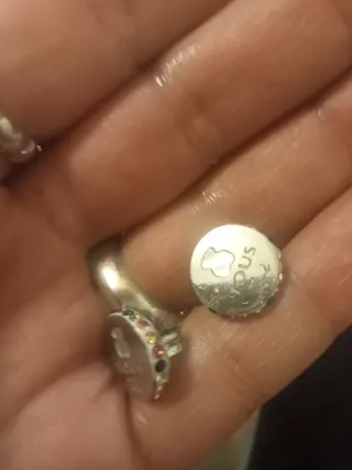 Pendientes, anillos y pulsera Tous multicolor