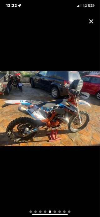 vendo o cambio ktm 250 de enduro sixday argentina
