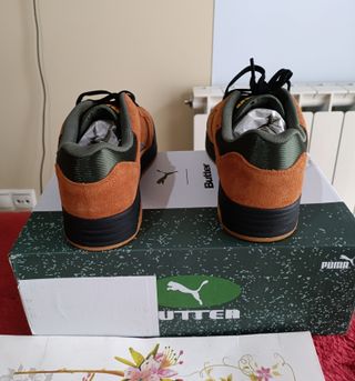 Zapatillas Puma Slipstream Nobuk Marrones Talla 39