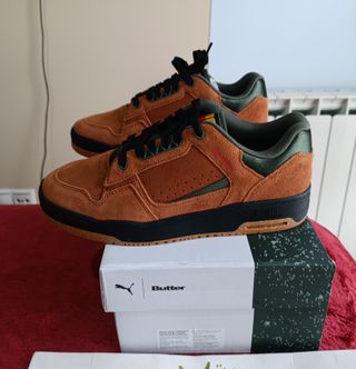 Zapatillas Puma Slipstream Nobuk Marrones Talla 39