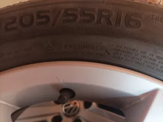 Llantas Golf 7 con cubiertas Michelin al 80%