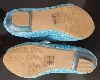 Zapatos brillos tacón Elsa&Anna