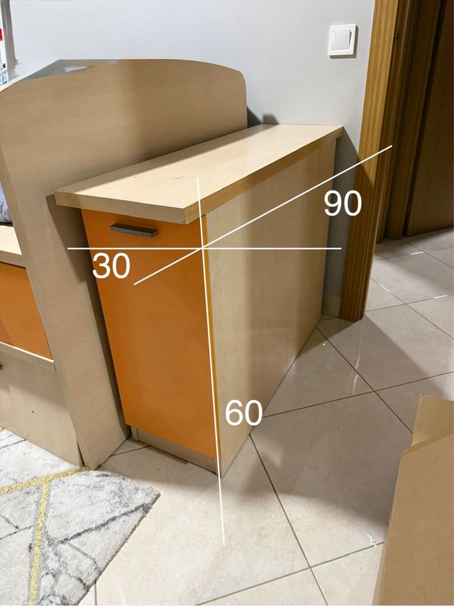 Cama individual completa muebles