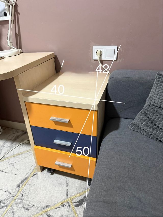 Cama individual completa muebles