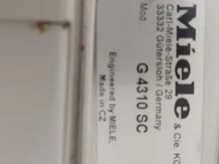 Caja Relés Lavavajillas Miele 2019