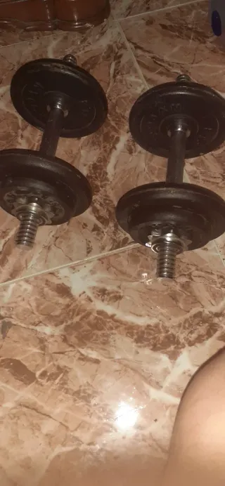 Manubri regolabili per palestra