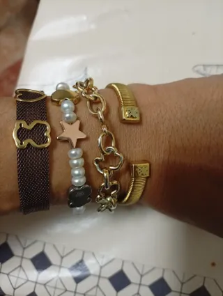 Pulseras Tous Oro y Plata 35€ cada una
