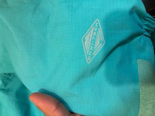 Cortavientos Columbia Azul Turquesa