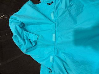 Cortavientos Columbia Azul Turquesa