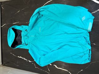 Cortavientos Columbia Azul Turquesa