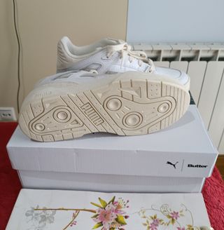 Zapatillas Puma Slipstream Piel Blancas Talla 38