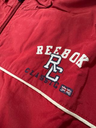 Chaqueta Reebok Vintage Talla XL Roja
