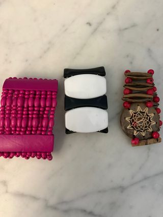 Lote 3 pulseras fantasía
