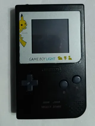 Nintendo Game Boy pocket Negra Pikachu