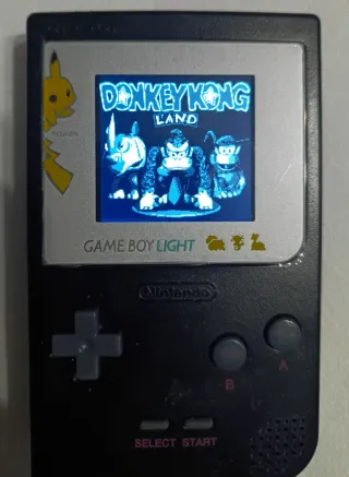 Nintendo Game Boy pocket Negra Pikachu