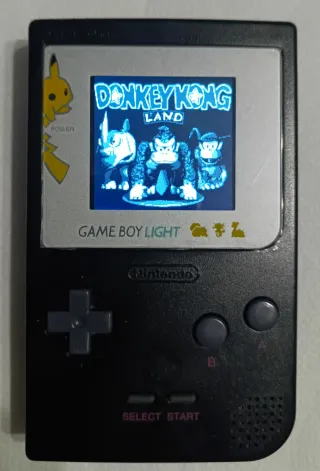 Nintendo Game Boy pocket Negra Pikachu