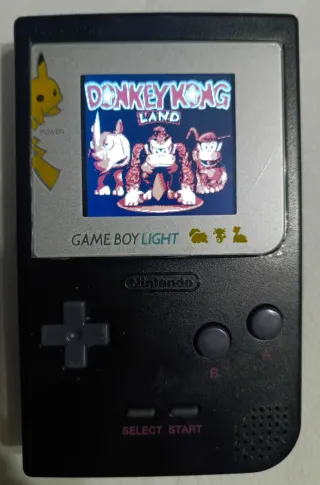Nintendo Game Boy pocket Negra Pikachu