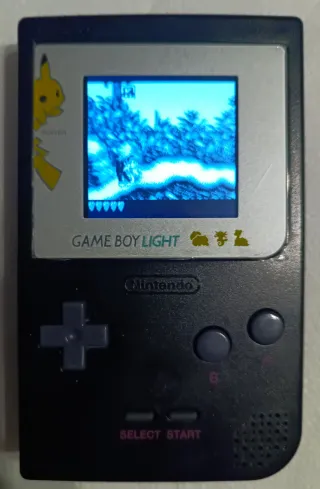 Nintendo Game Boy pocket Negra Pikachu