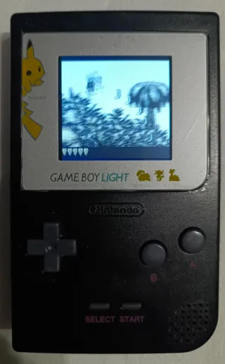 Nintendo Game Boy pocket Negra Pikachu