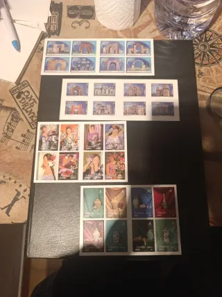 Lote 4 Carnets Sellos España Nuevos