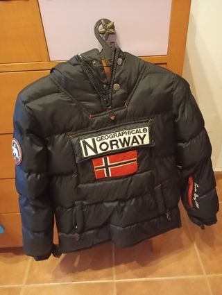 Chaquetón Geographical Norway Negro