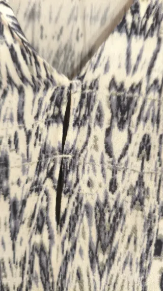 Vestido H&M estampado talla 46