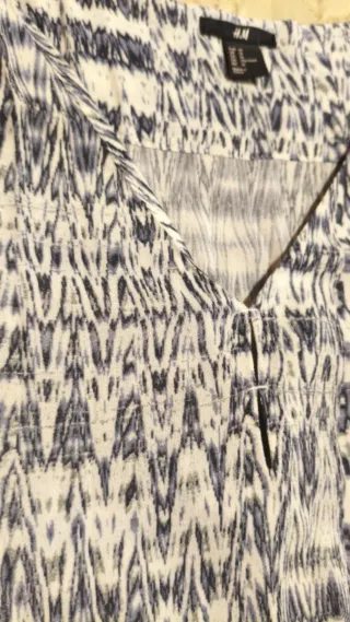 Vestido H&M estampado talla 46