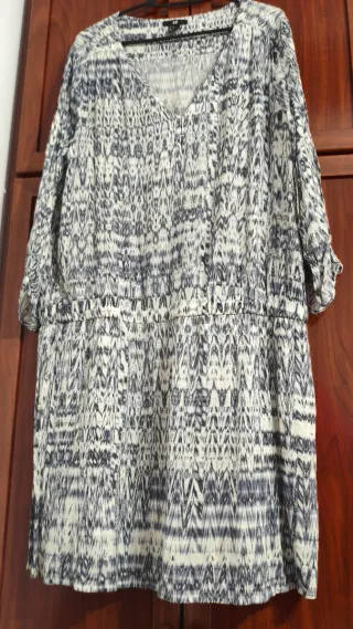 Vestido H&M estampado talla 46