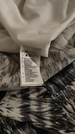 Vestido H&M estampado talla 46