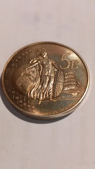 Moneda 5€ Plata Reino Unido 2002