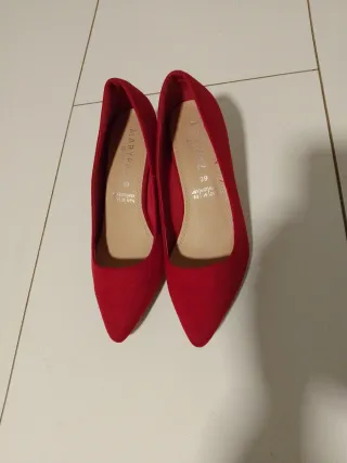Zapatos Marypaz Rojos Talla 39