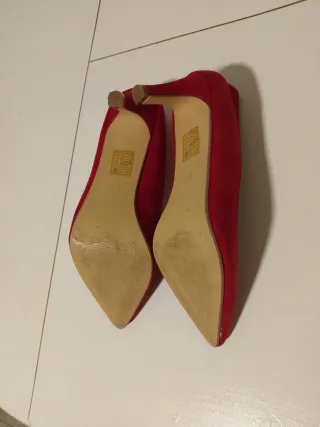 Zapatos Marypaz Rojos Talla 39