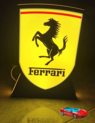Lampada LED Ferrari