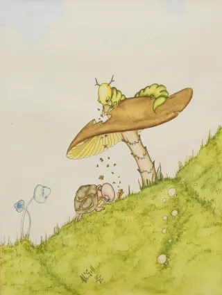 Acuarela original Mc. Gill