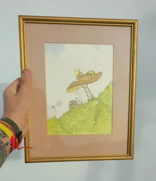 Acuarela original Mc. Gill