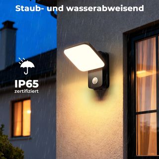 Aplique exterior sensor 350° IP65 nuevo