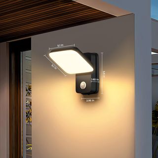 Aplique exterior sensor 350° IP65 nuevo