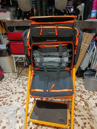 Mochila Cinnetic y carro pesca