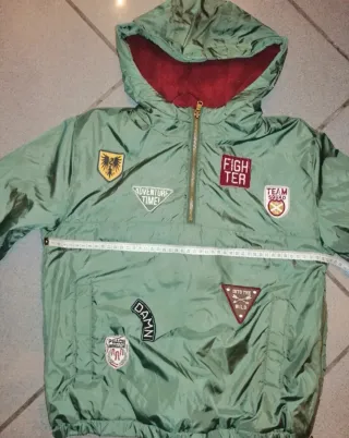Parka Sisley imbottita 7/8 anni